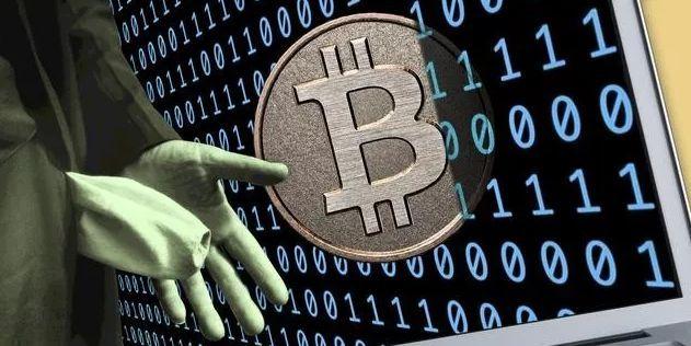 A visual representation of Bitcoin mining rigs in action, highlighting the energy-intensive process